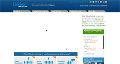 Desktop Screenshot of decker.com